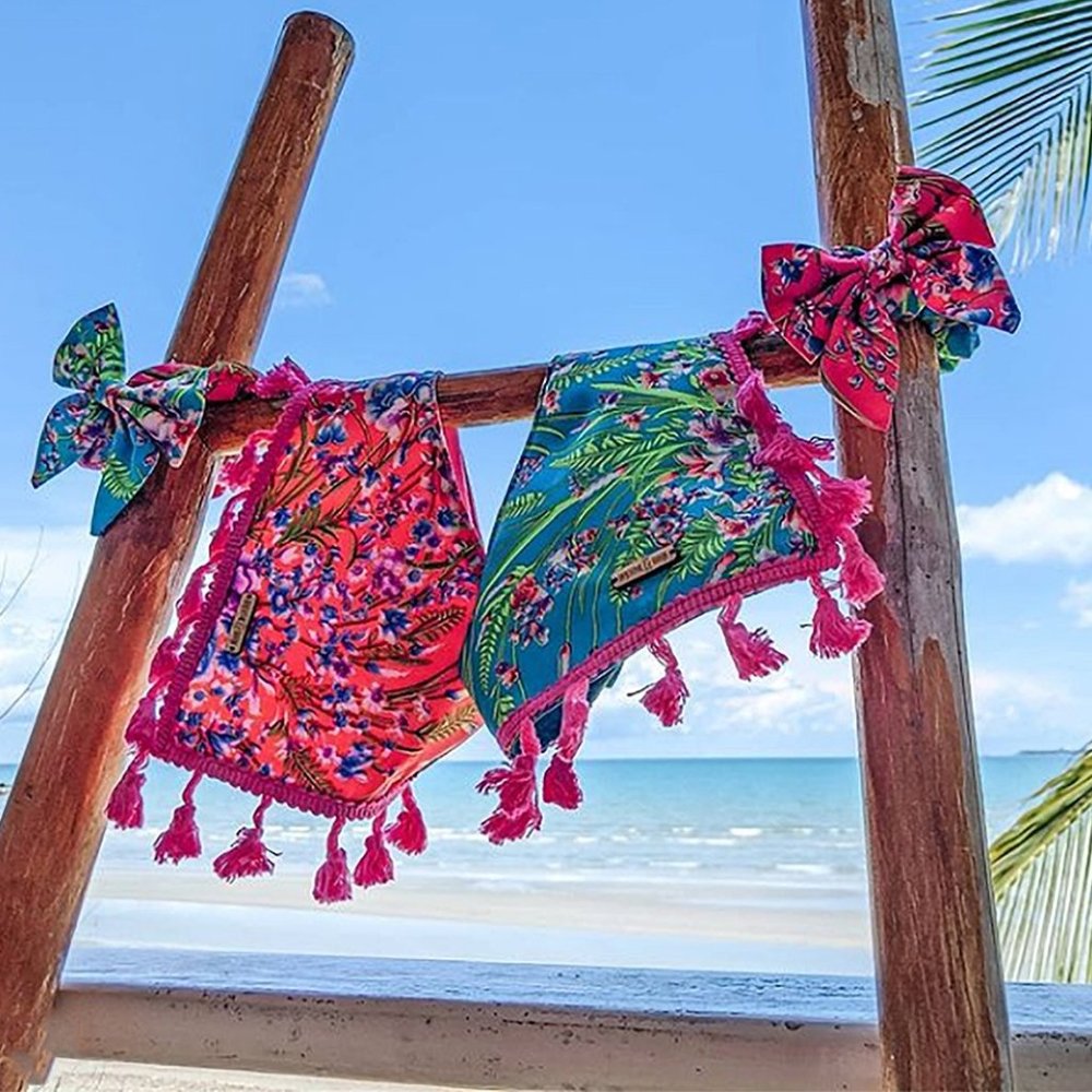 New Lilly Inspired Dog Bandana